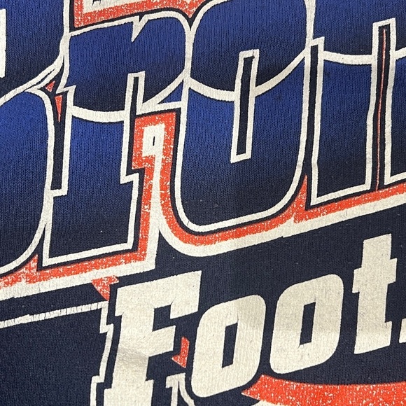 Denver Broncos Vintage 1990s NFL Football Crewneck Pullover Sweatshirt - Picture 3 of 5